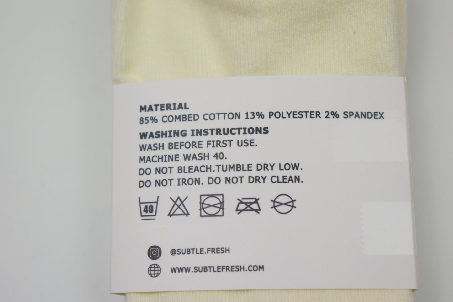 Subtle Fresh Socks