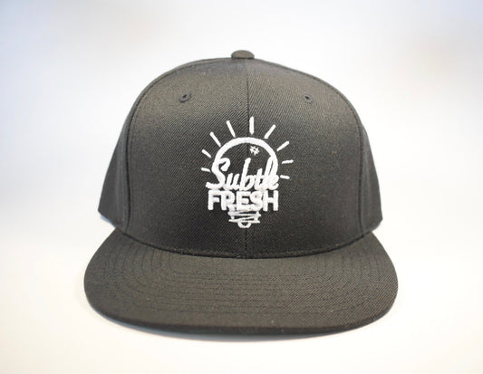 Lightbulb Snapback Black